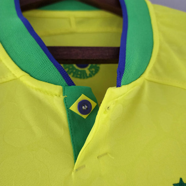 Camisa Masculina da Seleção Brasileira Copa do Mundo QATAR 2022