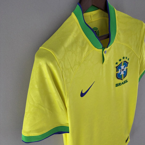 Camisa Masculina da Seleção Brasileira Copa do Mundo QATAR 2022