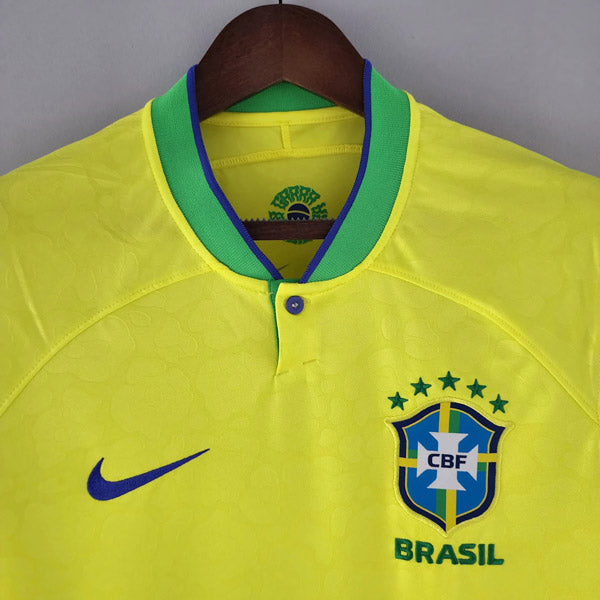 Camisa Masculina da Seleção Brasileira Copa do Mundo QATAR 2022