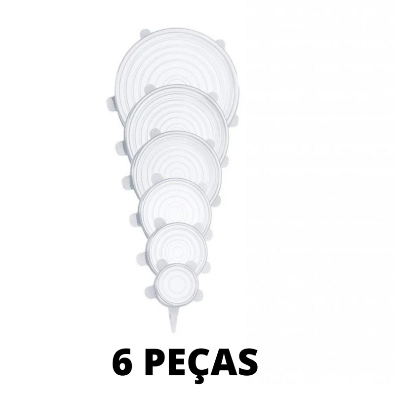 Tampas de Silicone Reutilizável Universal - Online USA Shops