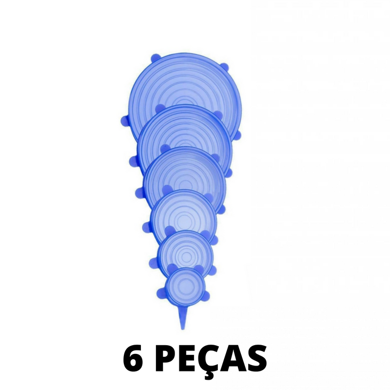 Tampas de Silicone Reutilizável Universal - Online USA Shops