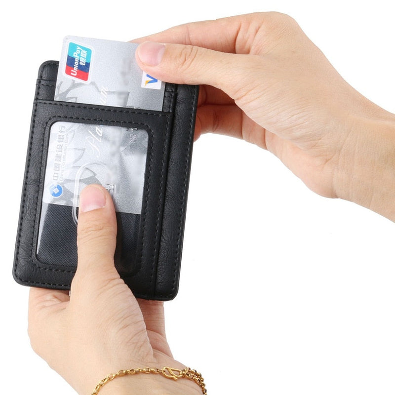 Carteira Minimalista Slim com Proteção RFID - Carbon Wallet® - Fibra de Carbono® - Online USA Shops