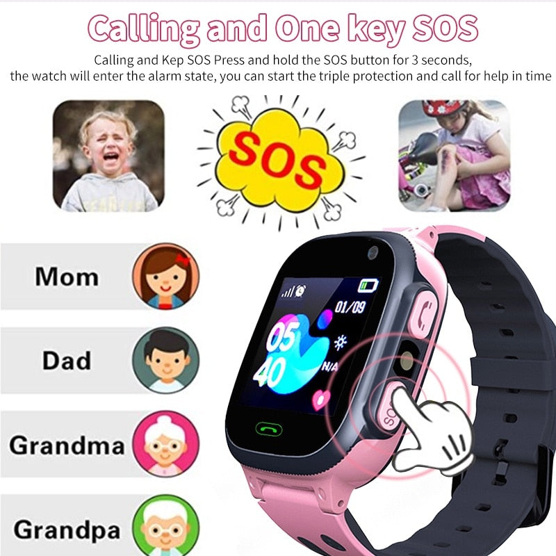 Smartwatch SOS Kids - unissex