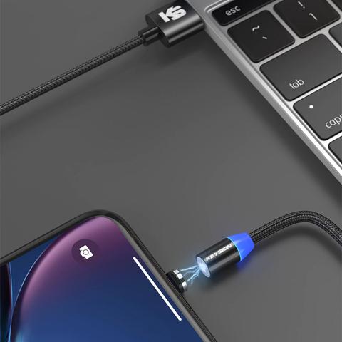 Cabo Carregador Magnético para Celular - Cable Mobile® - Online USA Shops