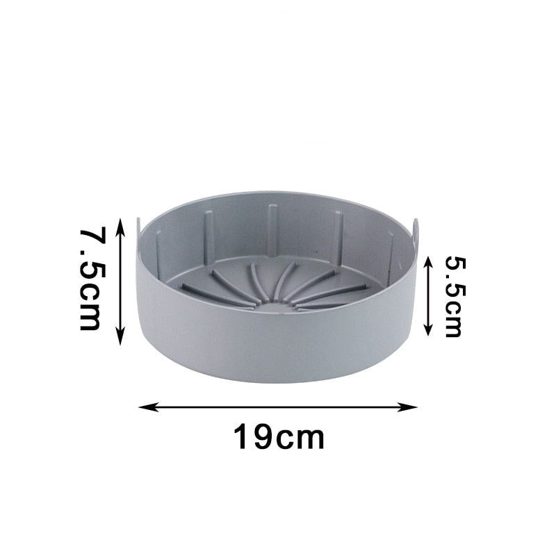 Forma de Silicone - Para Air Fryer e Microondas
