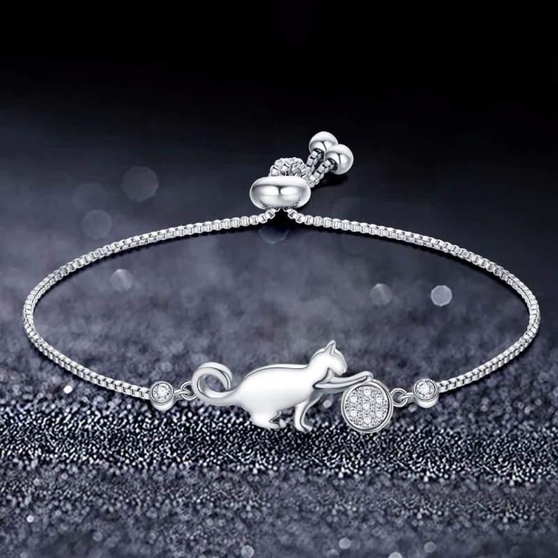 Pulseira de Gato com Bola de Cristal Original® - Online USA Shops