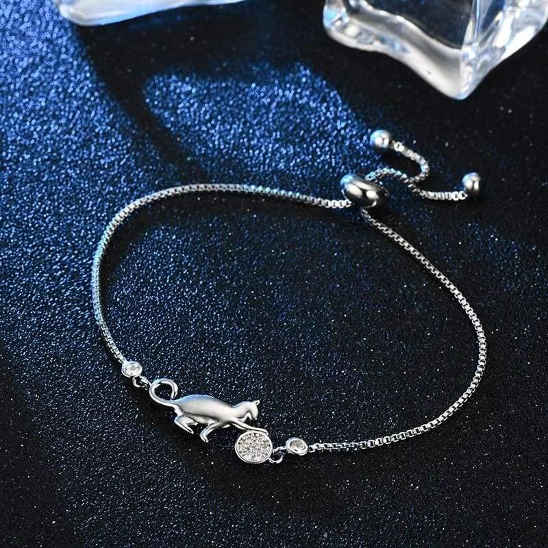 Pulseira de Gato com Bola de Cristal Original® - Online USA Shops